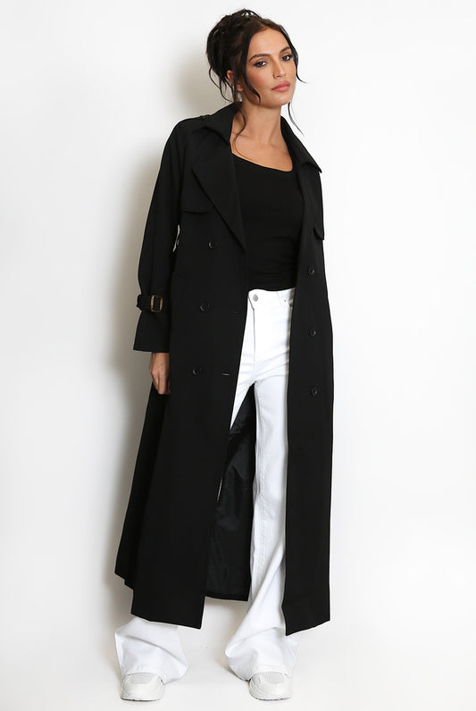 Luxe Longline Trench Coat